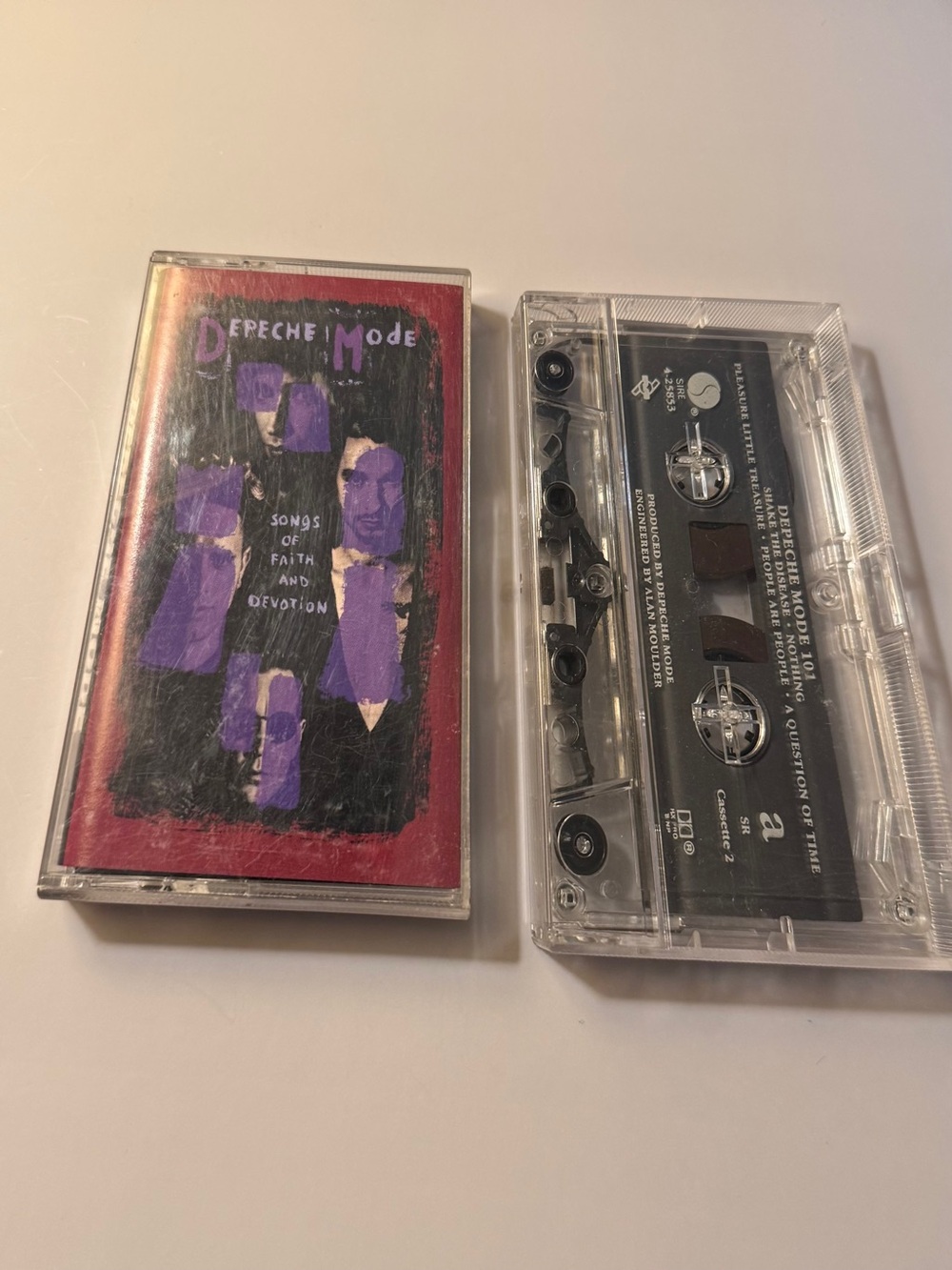 Depeche Mode Cassette Tapes Lot of 2